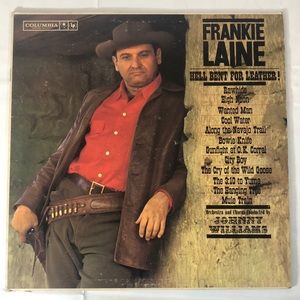 Frankie Laine Hell Bent for Leather! 33 Vinyl Record Album